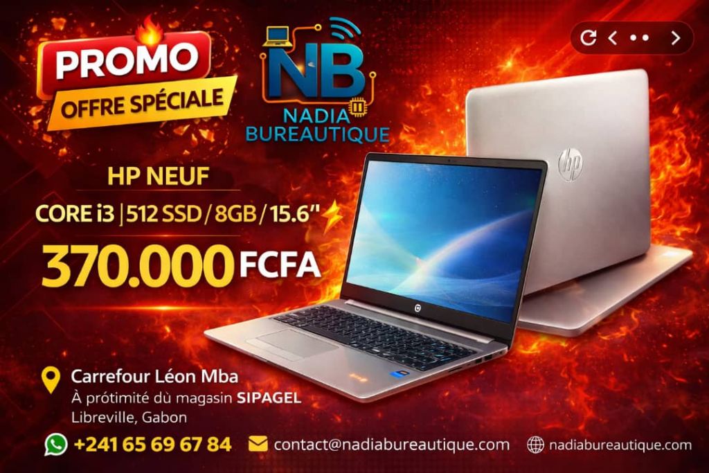 Promo HP Core i3 - NADIA BUREAUTIQUE